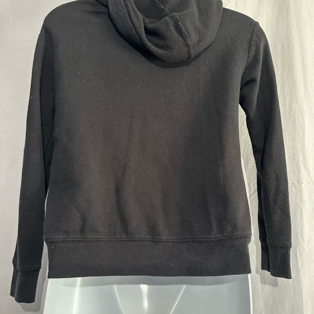 Justice “Live Love” Hoodie – Kids Medium – Black - Picture 2 of 4